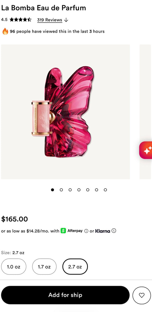 BOMBA CAROLINA HERRERA